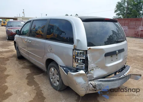 2009 Dodge Grand Caravan Se из США, поврежденный, VIN 2D8HN44E29R655637